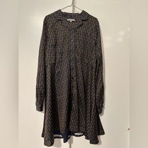 Elegant Patterned Dress